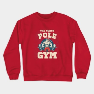 Santa Gym Crewneck Sweatshirt